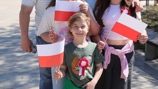 Uroczystości Święta Flagi na Placu Litewskim