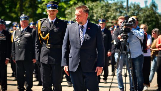 Obchody Dnia Strażaka w Łukowej z udziałem Ministra Kierwińskiego