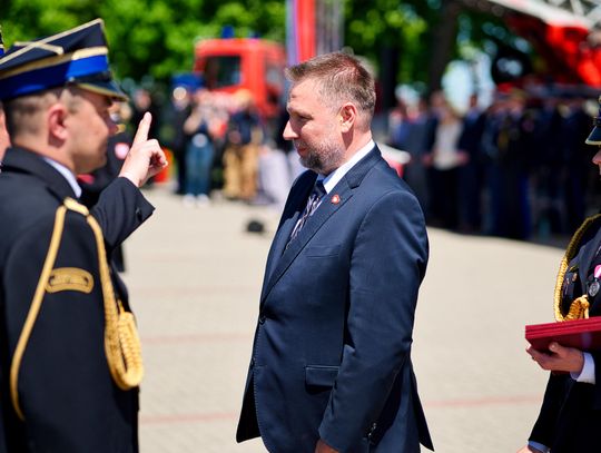 Obchody Dnia Strażaka w Łukowej z udziałem Ministra Kierwińskiego