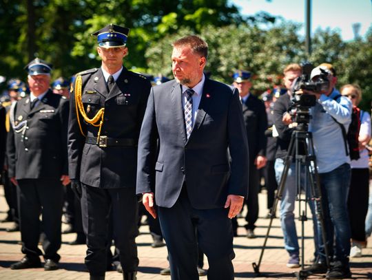 Obchody Dnia Strażaka w Łukowej z udziałem Ministra Kierwińskiego