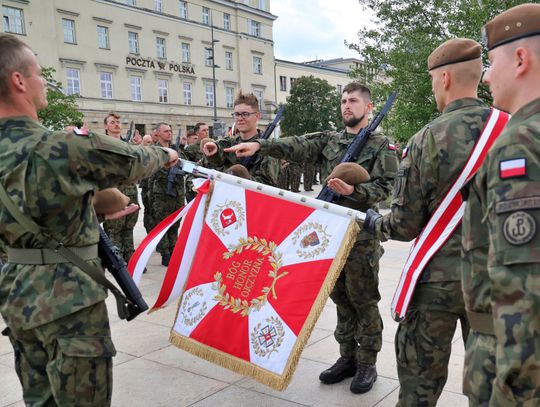 Uroczystości 10 - lecia powstania 2 Lubelskiej Brygady Wojsk Obrony Terytorialnej.