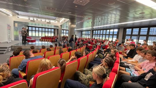 spotkanie z europosłem Patrykiem Jakim i posłem Sebastianem Kaletą