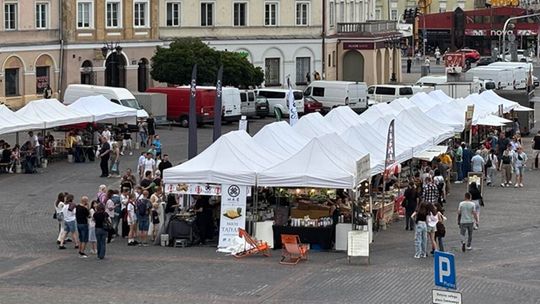 Festiwal Kuchni Świata na Placu Zamkowym w Lublinie