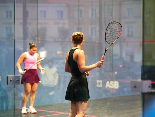 Półfinały Mistrzostw Polski w squashu na szklanym korcie pod Zamkiem
