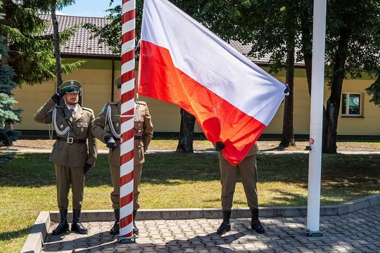 Ślubowanie nowo przyjętych funkcjonariuszy NOSG