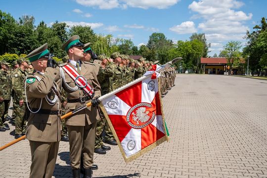 Ślubowanie nowo przyjętych funkcjonariuszy NOSG