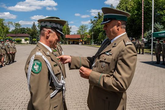 Ślubowanie nowo przyjętych funkcjonariuszy NOSG