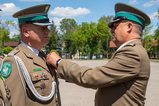 Ślubowanie nowo przyjętych funkcjonariuszy NOSG