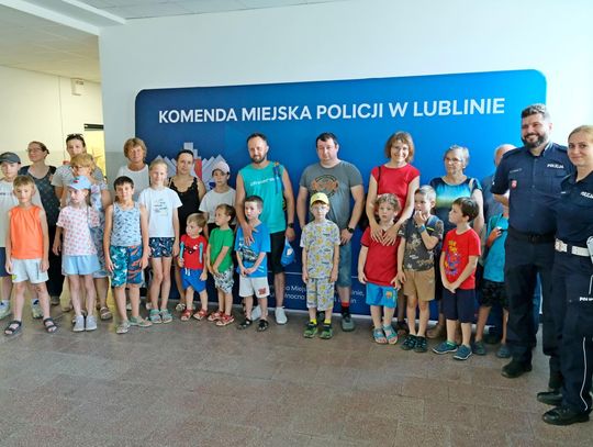 Lublin Zawodowcy w Policji. Wakacyjne wizyty zaczęliśmy od Komendy Miejskiej