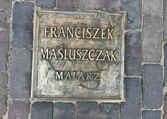Franciszek Maśluszczak w Alei Sław