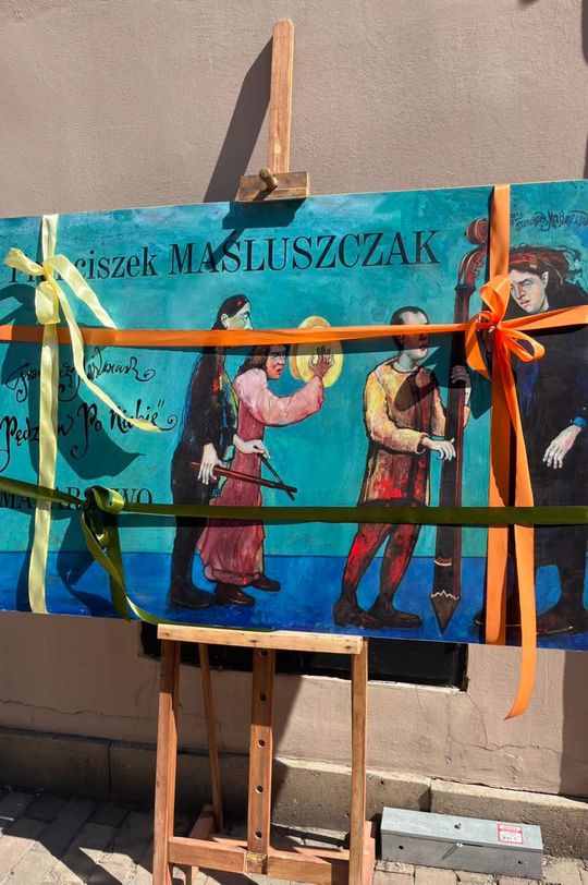 Franciszek Maśluszczak w Alei Sław