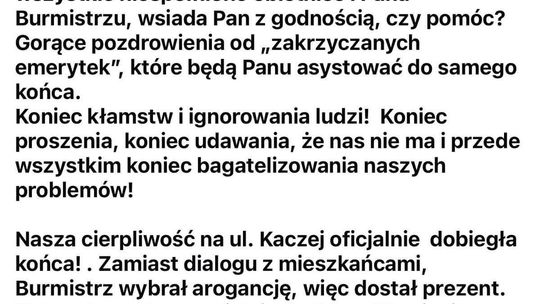 Taczka burmistrz Krasnystaw 