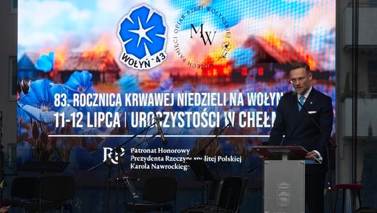 83. rocznica Krwawej Niedzieli na Wołyniu - uroczystości w Chełmie
