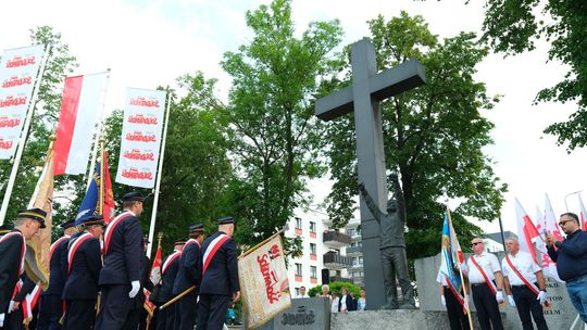 Obchody rocznicy Lubelskiego Lipca '80 pod Krzyżem Wdzięczności
