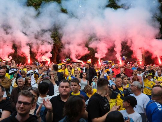 Prezentacja I Drużyny Motoru w Muszli Koncertowej Ogrodu Saskiego