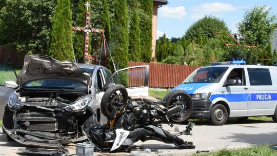 Wypadek Policja Zamość 