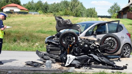 Wypadek Policja Zamość 