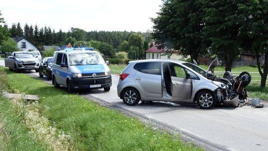 Wypadek Policja Zamość 
