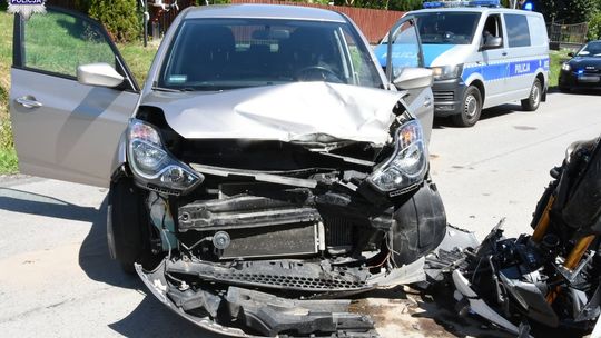 Wypadek Policja Zamość 
