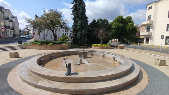 Fontanna Plac Gdański Chełm 