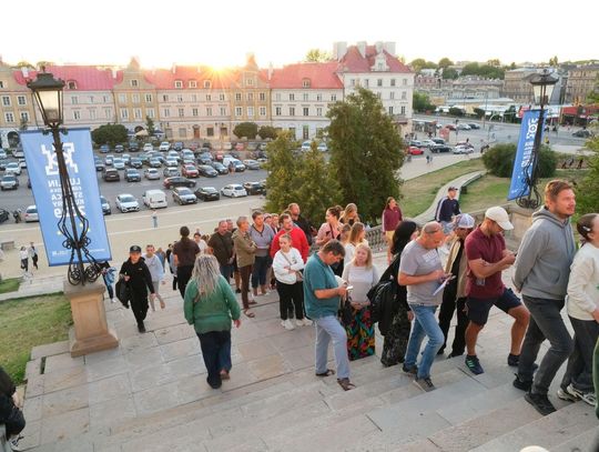 Spektakl "Sen o Mieście" Janusza Opryńskiego po 8 latach wrócił na dziedziniec Zamku Lubelskiego