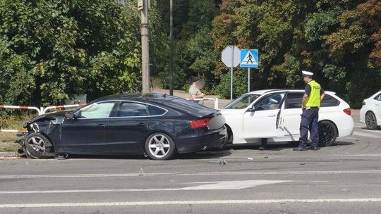 Kolizja policja Krasnystaw 