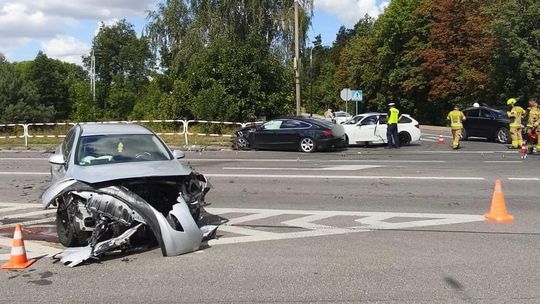 Kolizja policja Krasnystaw 
