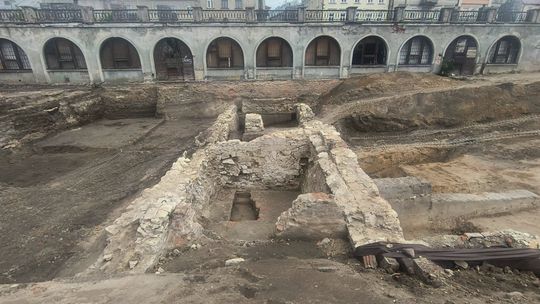 Przedinwestycyjne badania archeologiczne przy lubelskich Arkadach