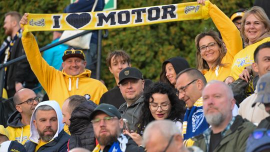 Kibice na półfinałowym meczu Orlen Oil Motor Lublin - PRES Grupa Deweloperska Toruń