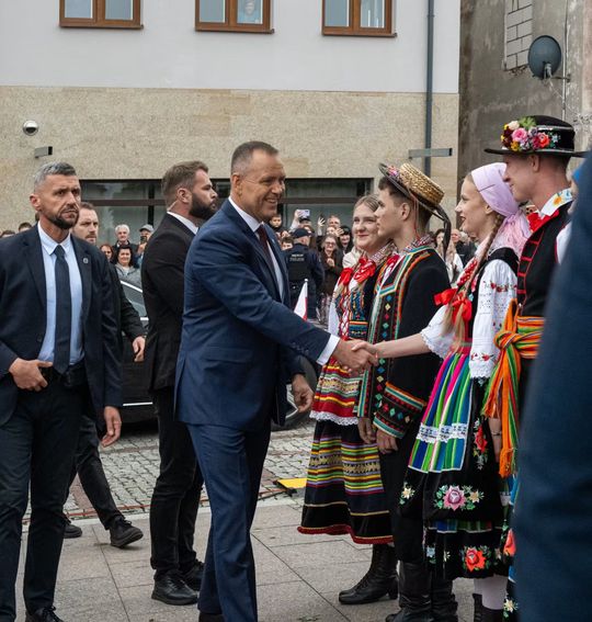 Nawrocki we Włodawie 
