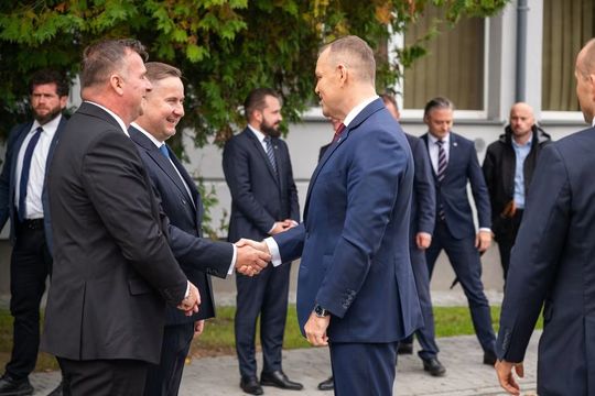 Nawrocki we Włodawie 