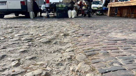 Zamość Rynek Wielki bruk