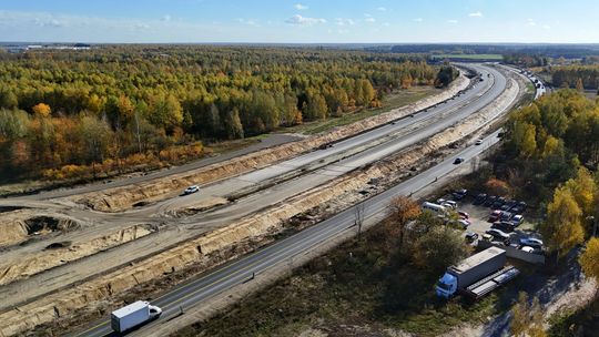 Jesienna budowa S19 na odcinku Lublin-Lubartów