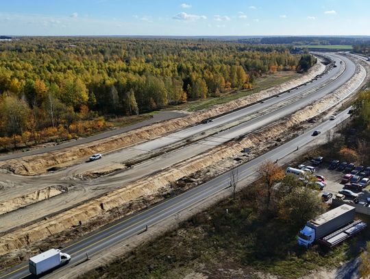 Jesienna budowa S19 na odcinku Lublin-Lubartów