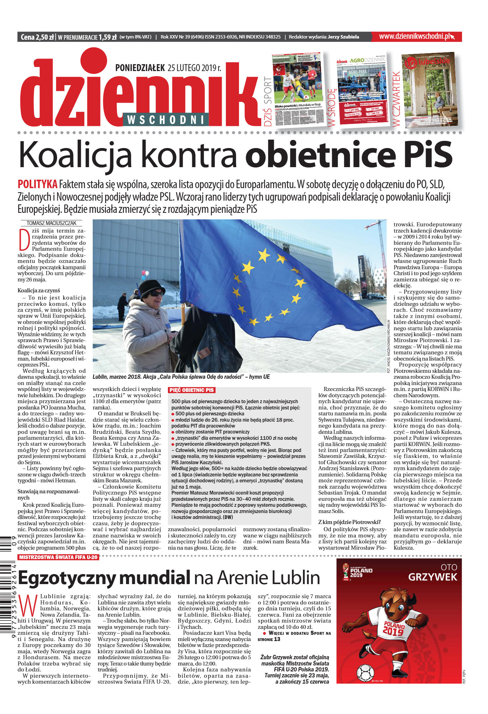 Wydanie główne - strona 1