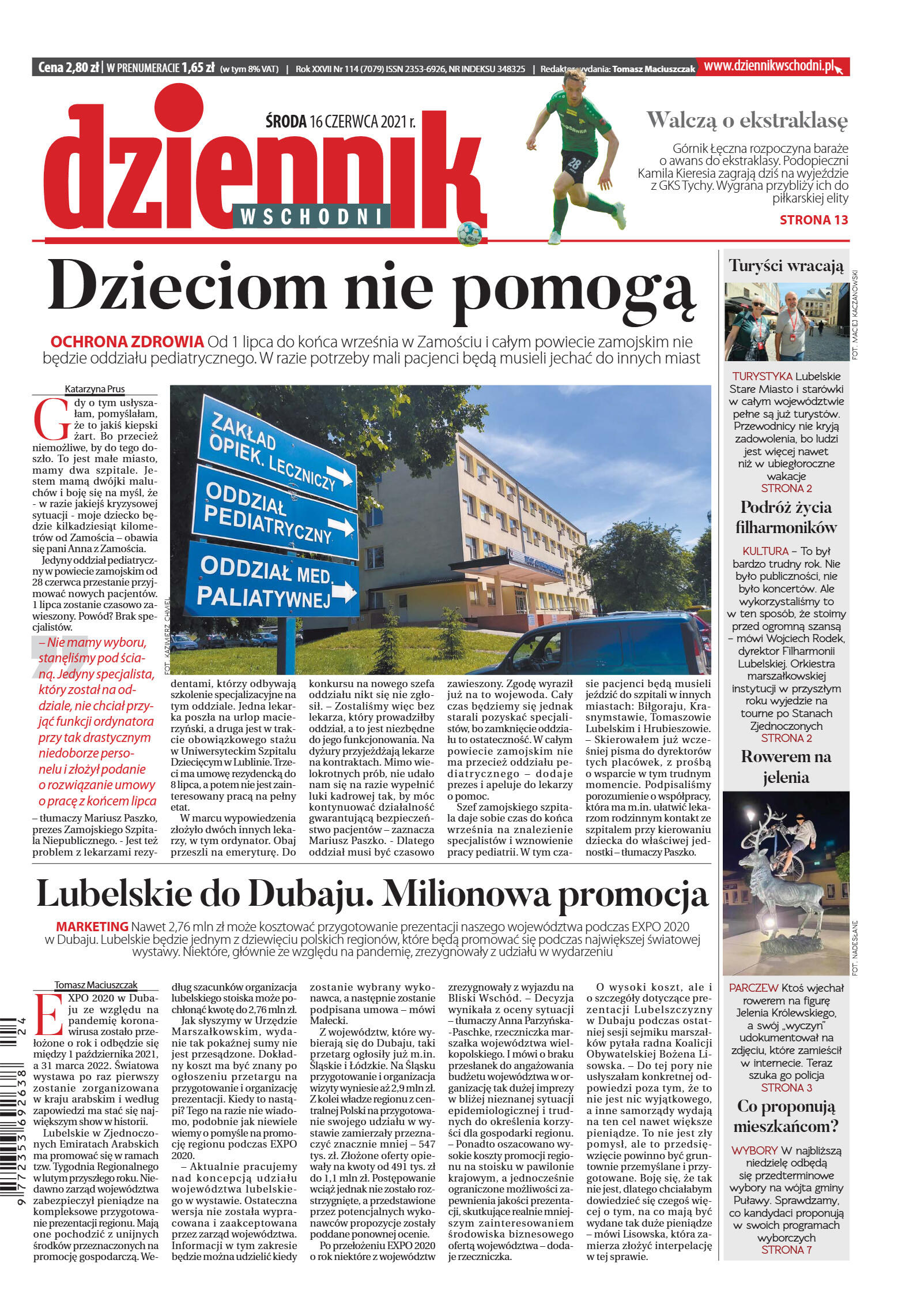 Wydanie główne - strona 1