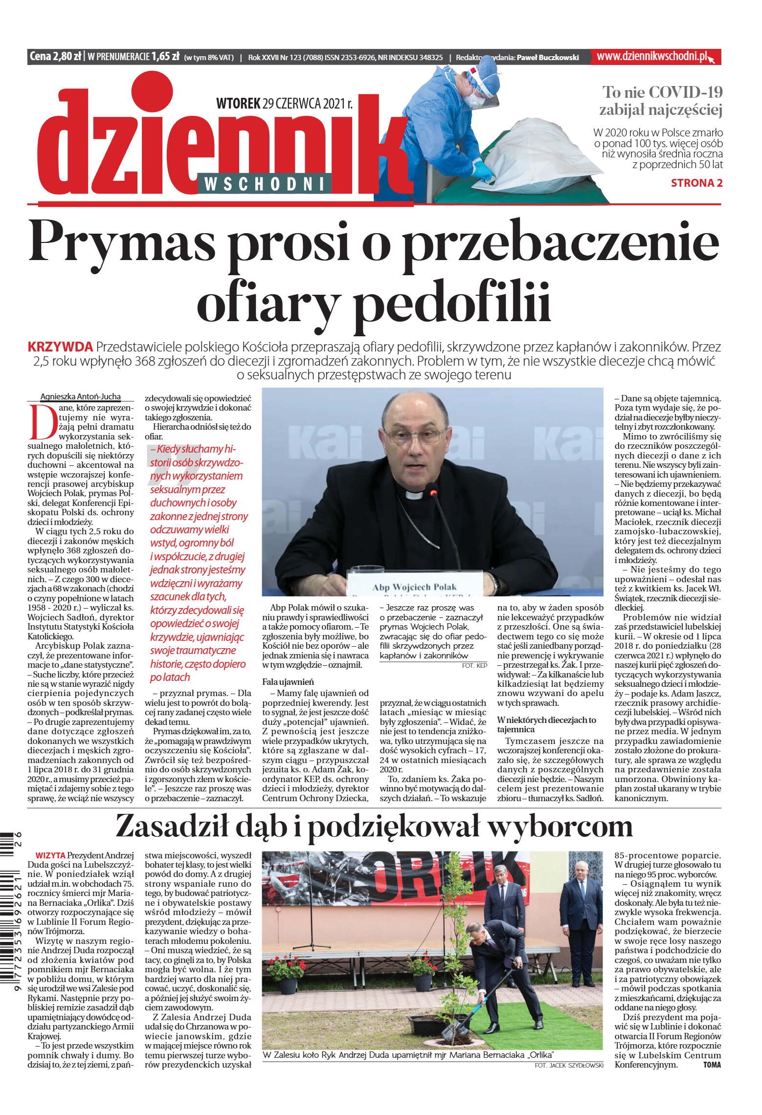 Wydanie główne - strona 1