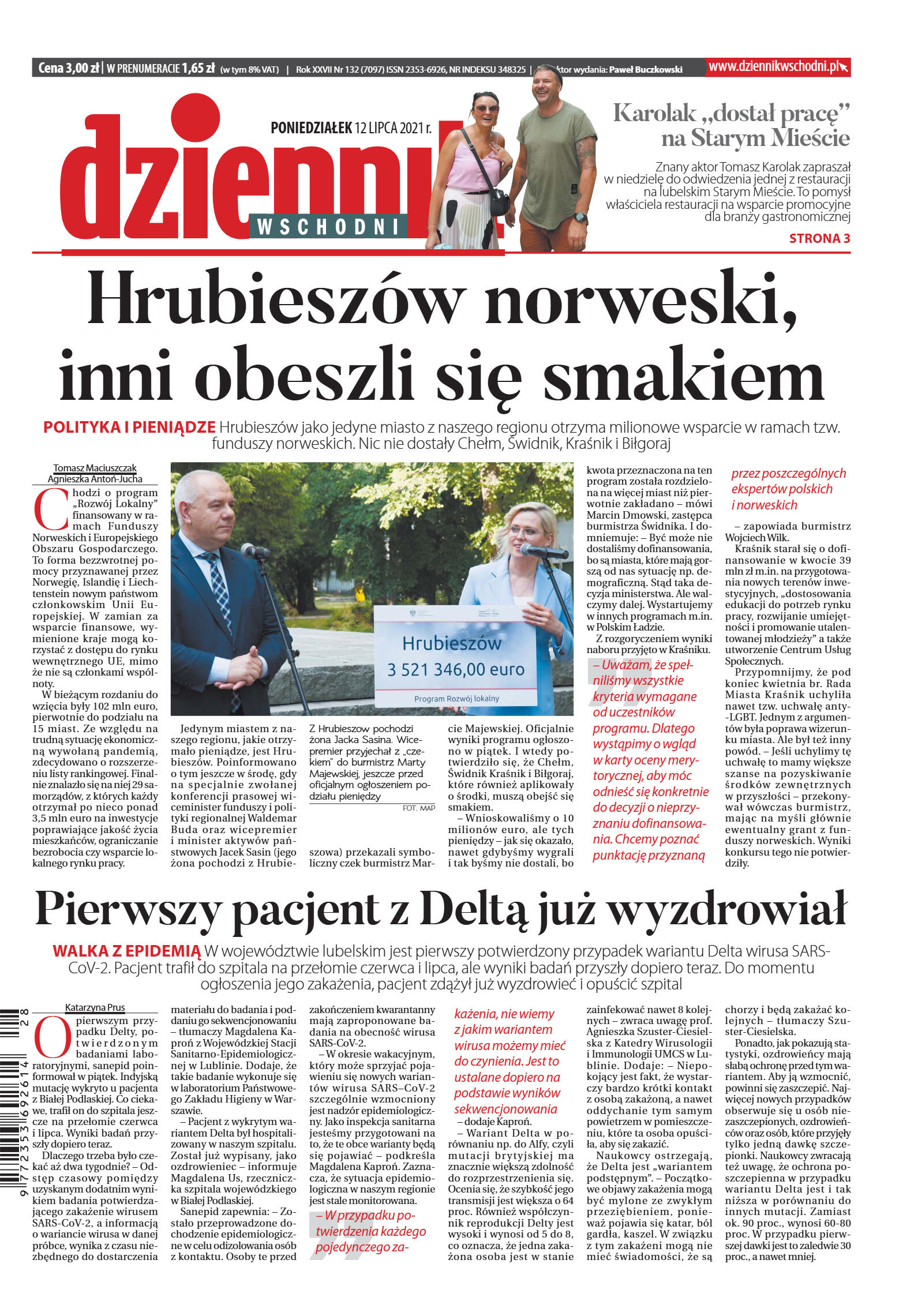 Wydanie główne - strona 1