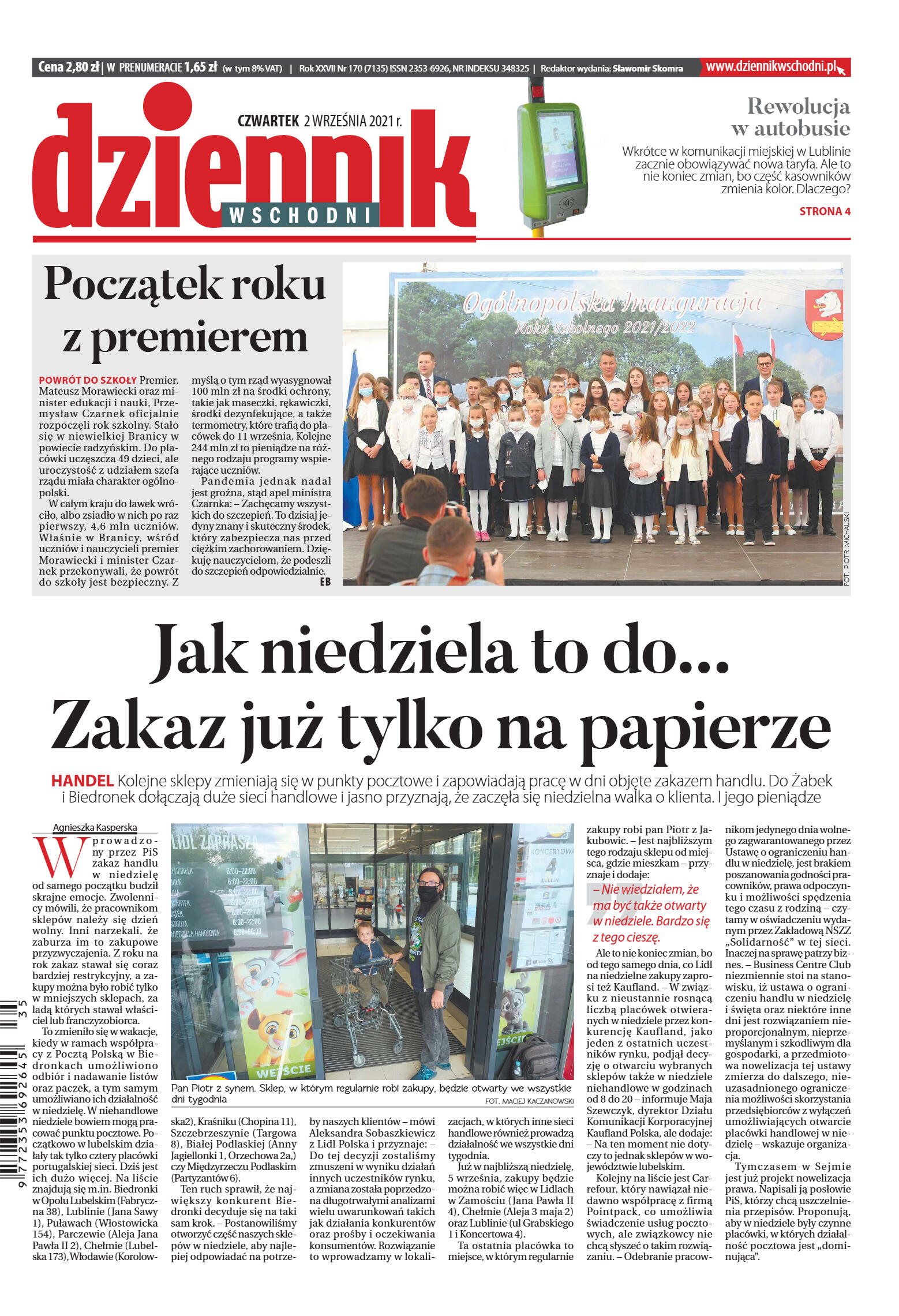 Wydanie główne - strona 1