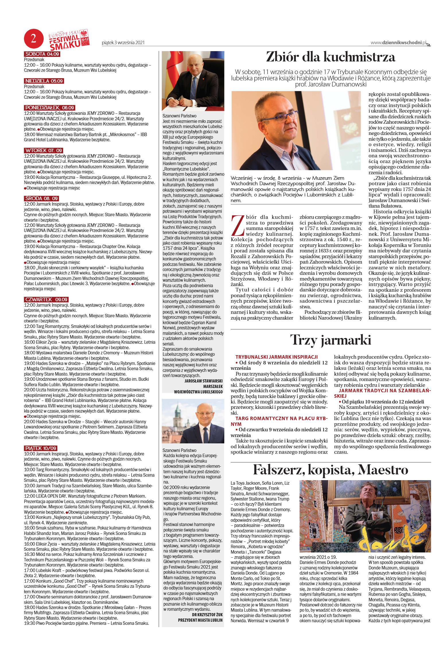 Europejski Festiwal Smaków - strona 2