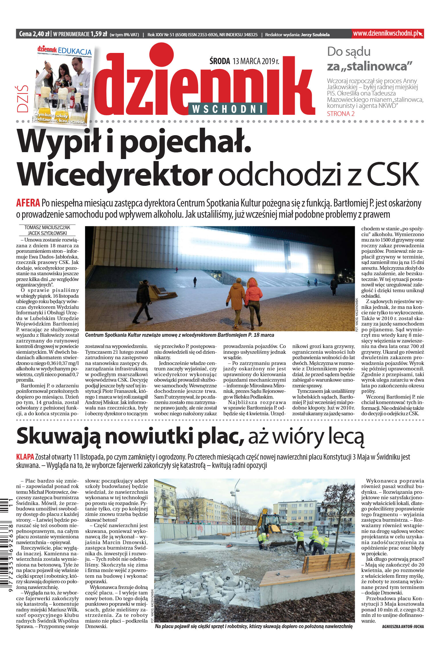 Wydanie główne - strona 1