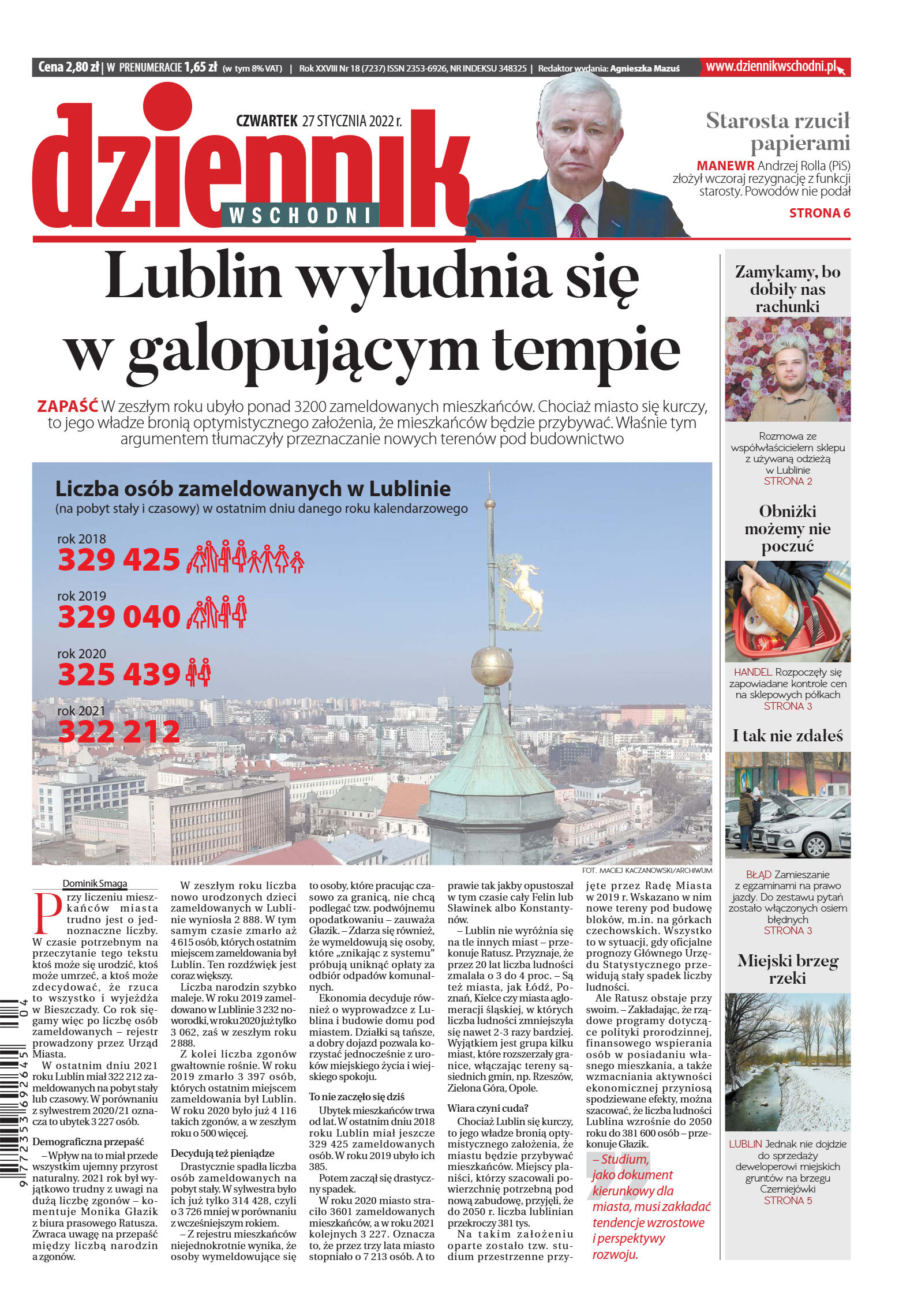 Wydanie główne - strona 1