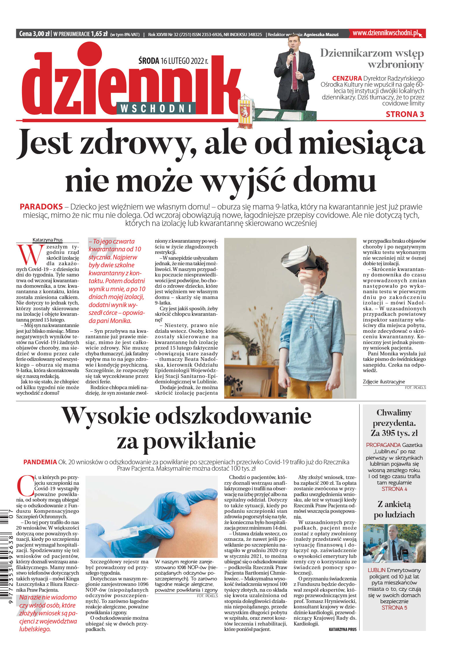 Wydanie główne - strona 1