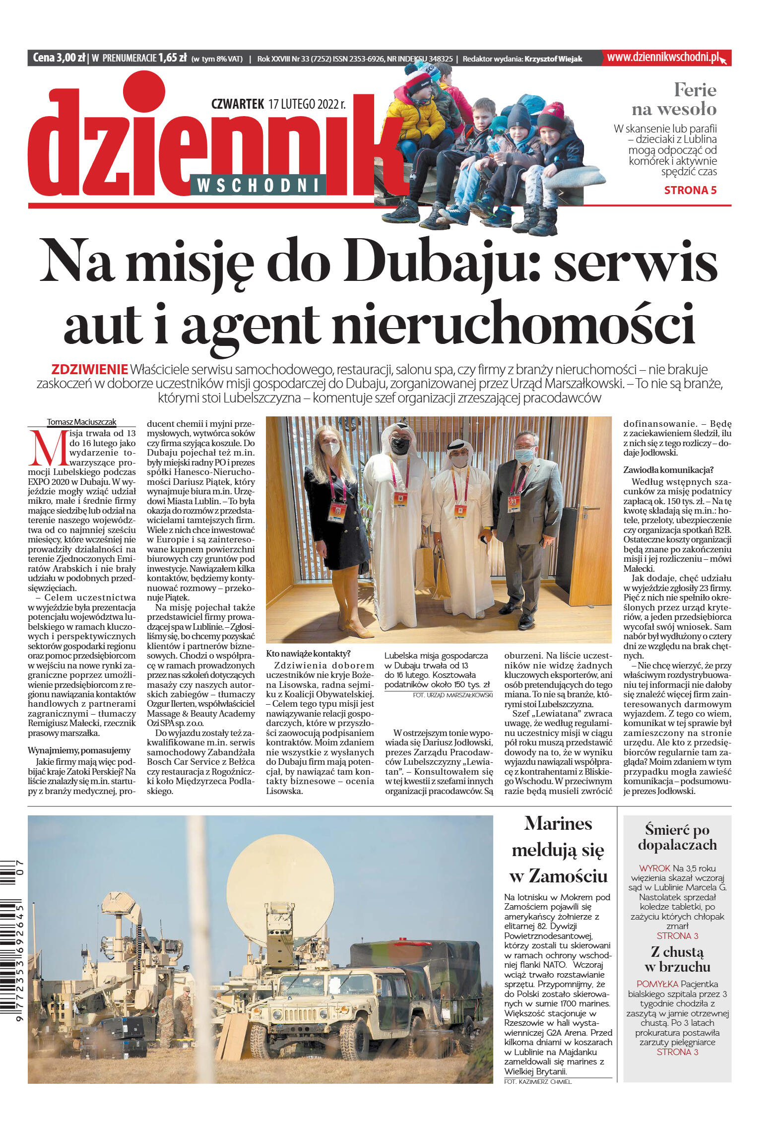 Wydanie główne - strona 1