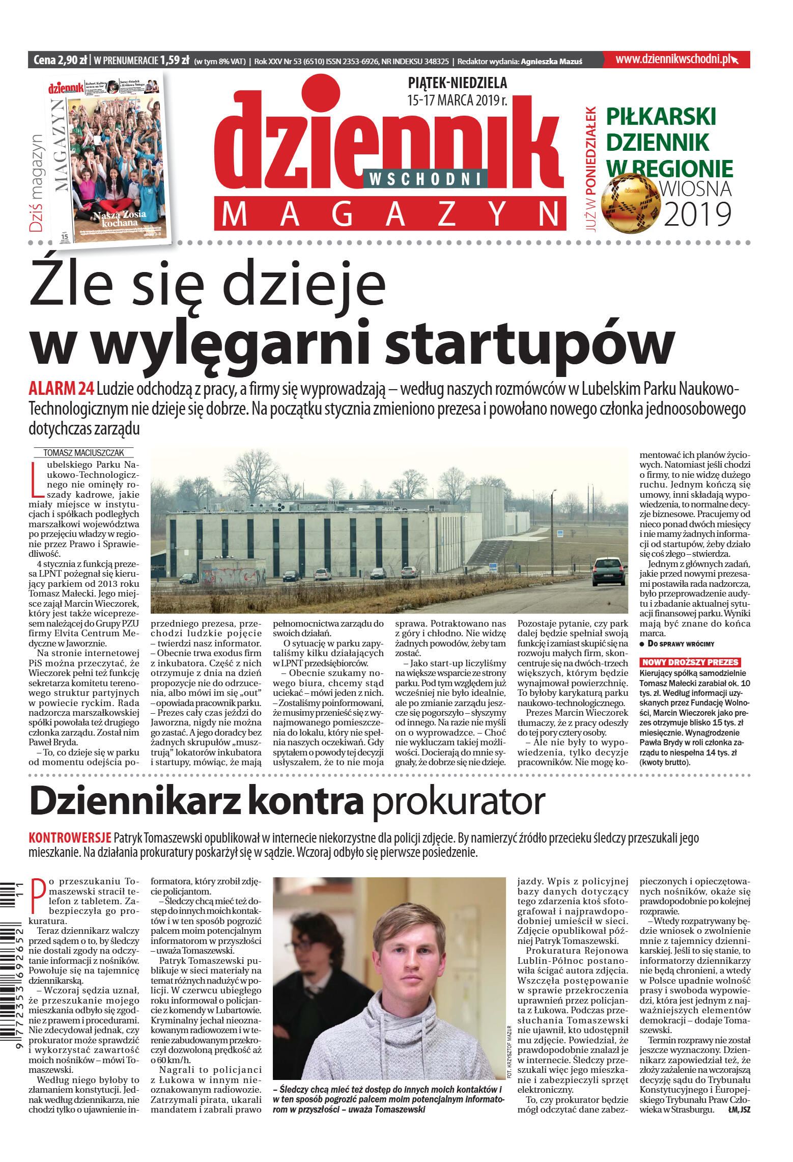 Wydanie główne - strona 1