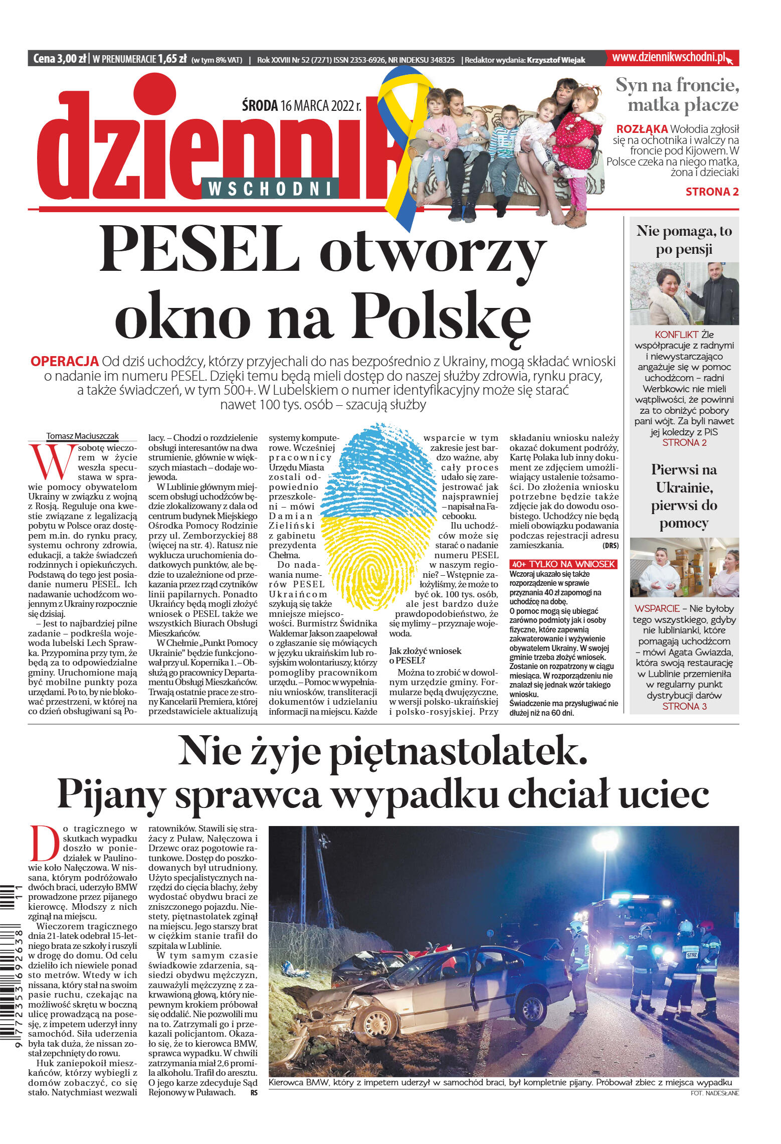 Wydanie główne - strona 1