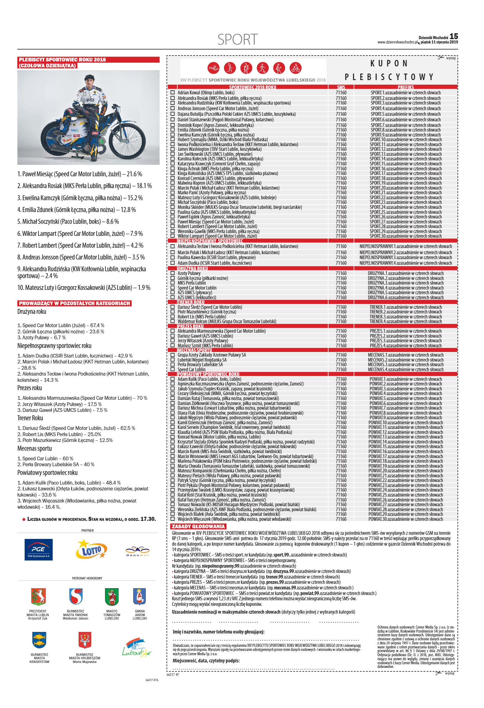 Dziennik Wschodni  - strona 15