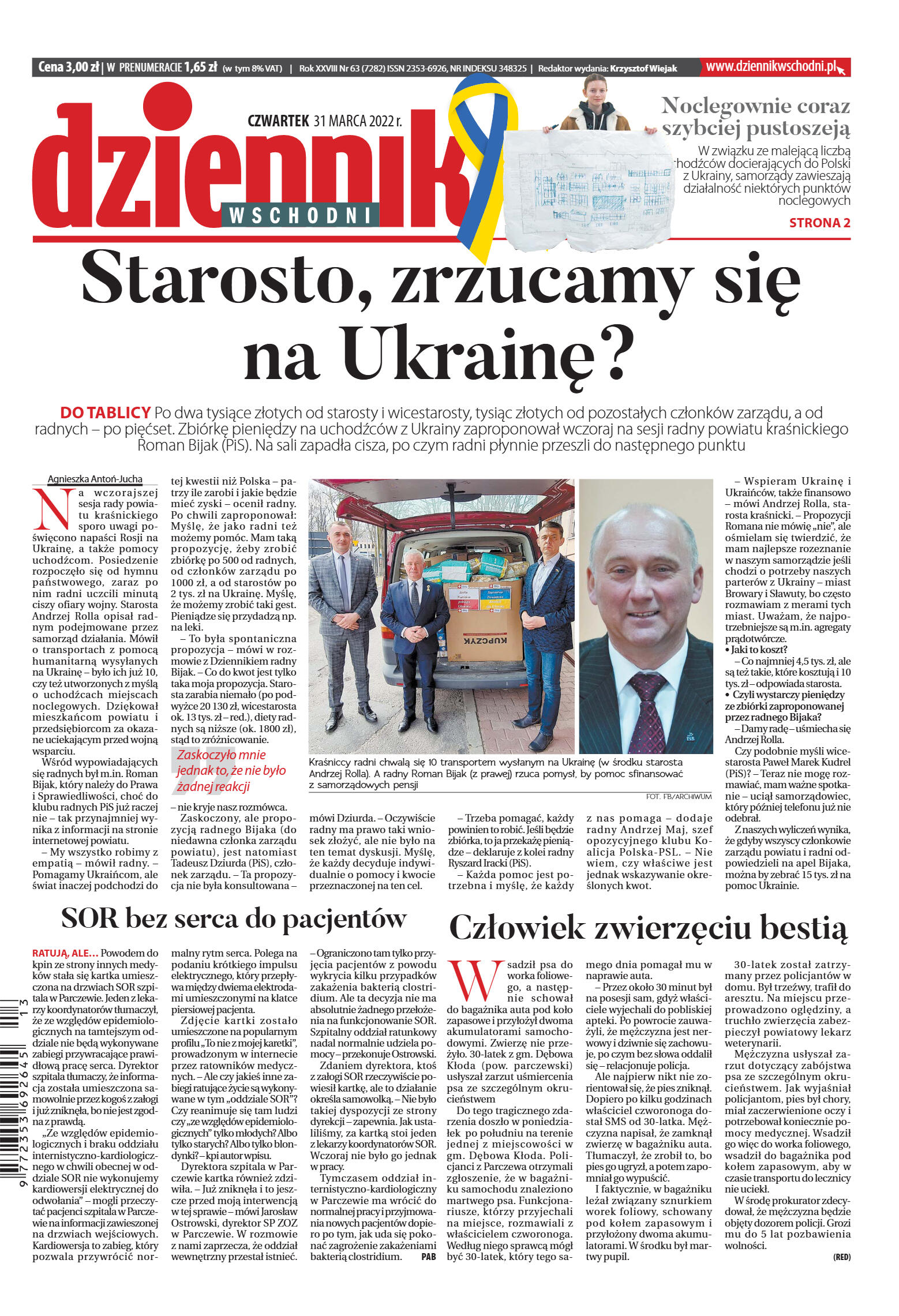 Wydanie główne - strona 1