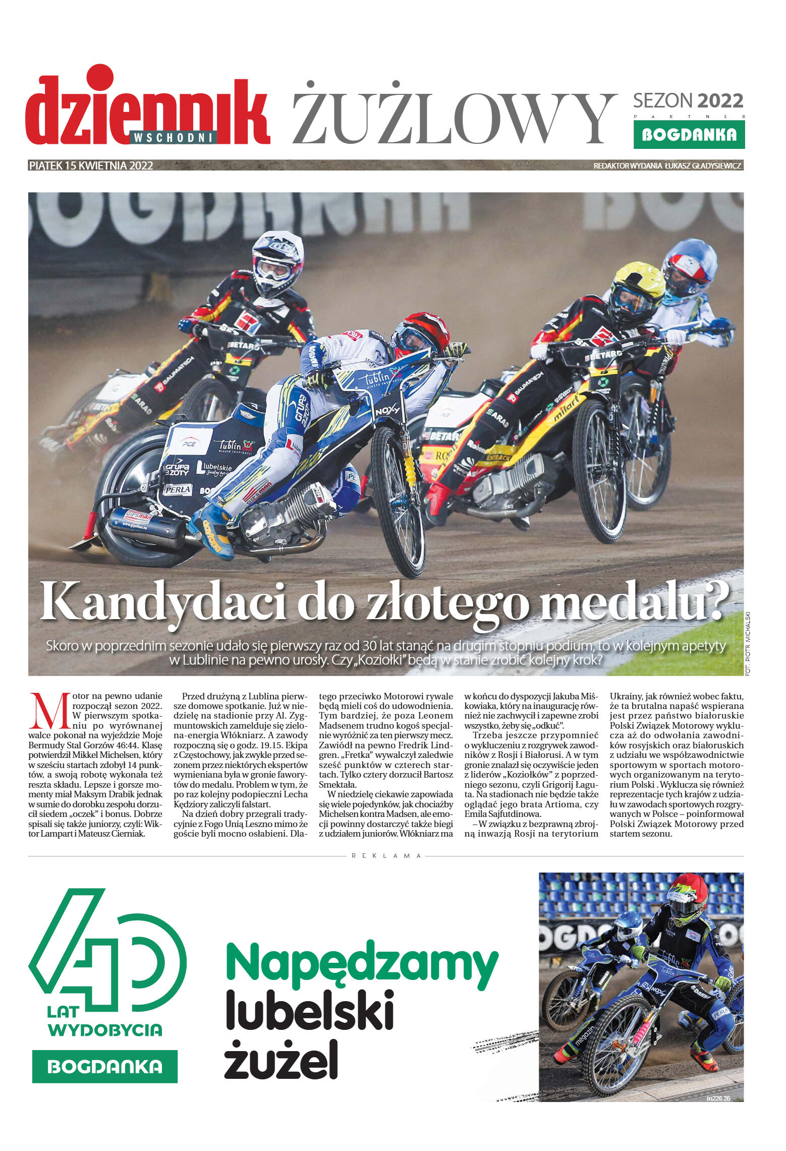 Dodatek Żużlowy - strona 1