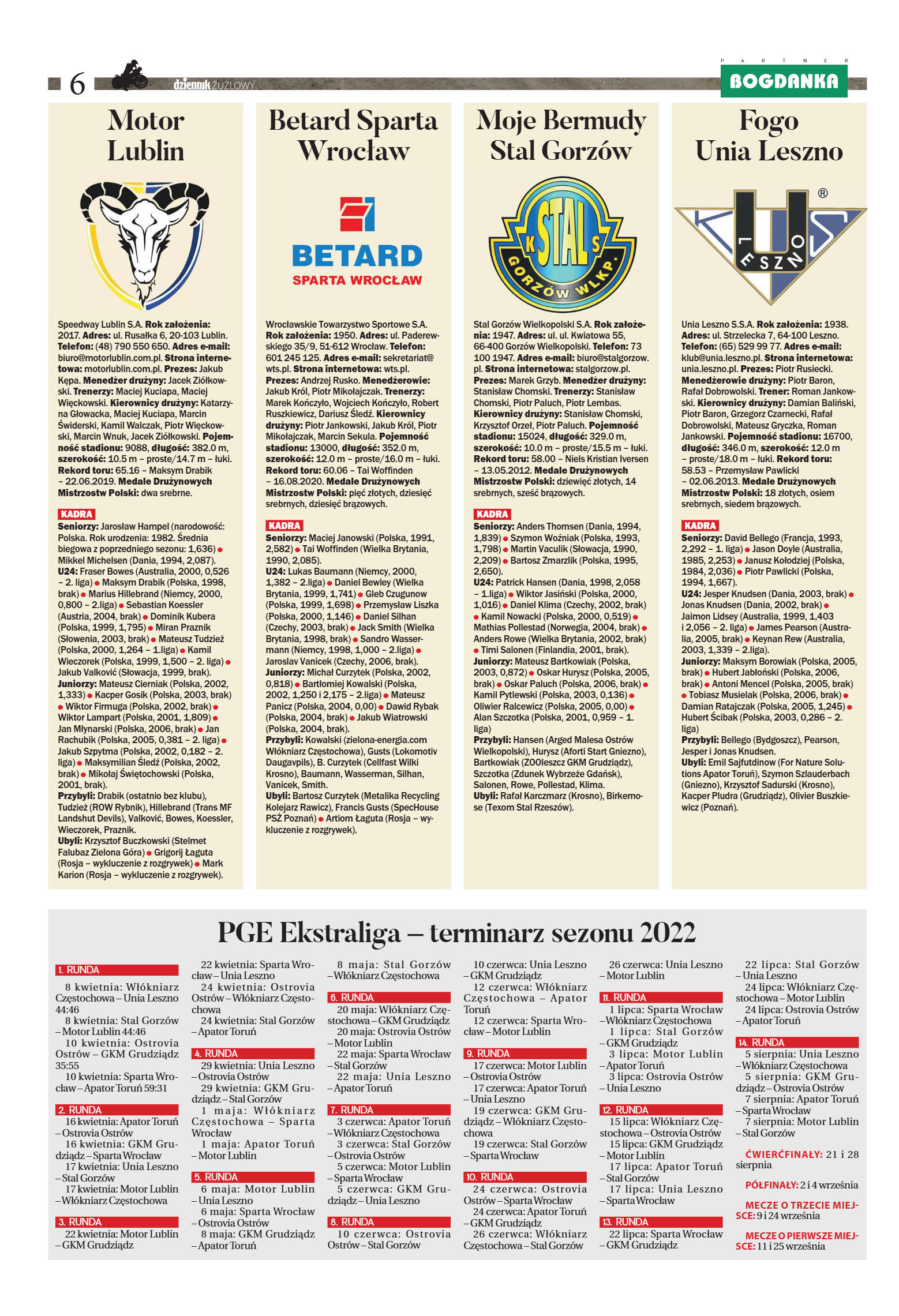 Dodatek Żużlowy - strona 6